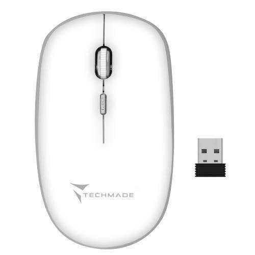 TECHMADE MOUSE WIRELESS BIANCO