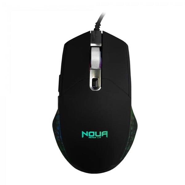 *MOUSE NOUA GAMING NEON R RAINBOW 6 TASTI 4800DPI REGOLABILI