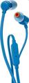 AURICOLARE JBL T110 BLUE CON MICROFONO