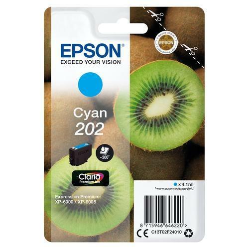EPSON CARTUCCIA T202 CIANO PER XP-6000 XP-6005