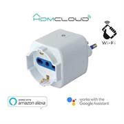 HOMCLOUD PRESA INTELLIGENTE WIFI 16A BIPASSO-SCHUKO