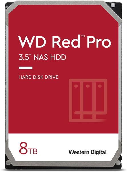 HD WD 3,5 8TB SATAIII RED PRO NAS 7200RPM 256MB