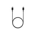 CAVO DATI SAMSUNG USB TYPE-C TO TYPE-C M/M 1MT BLACK
